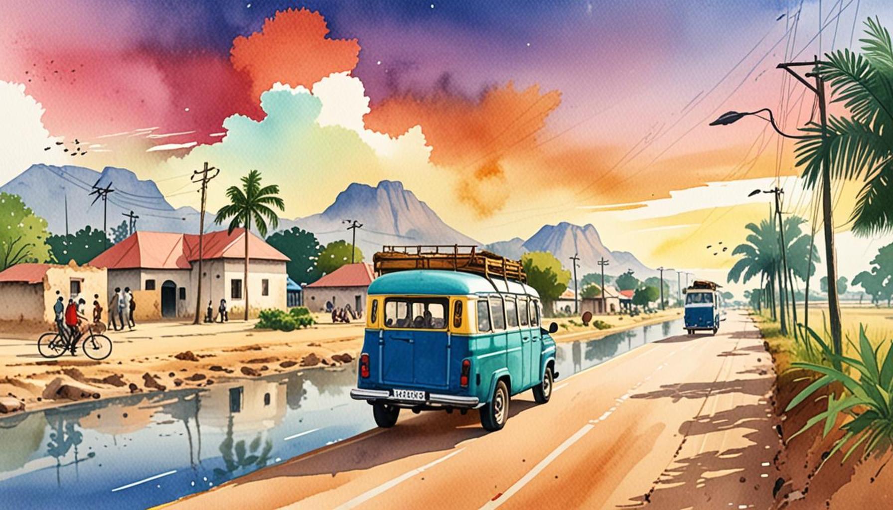 Toward the Past: Scenic Routes Connecting Historical Sites in Nigeria