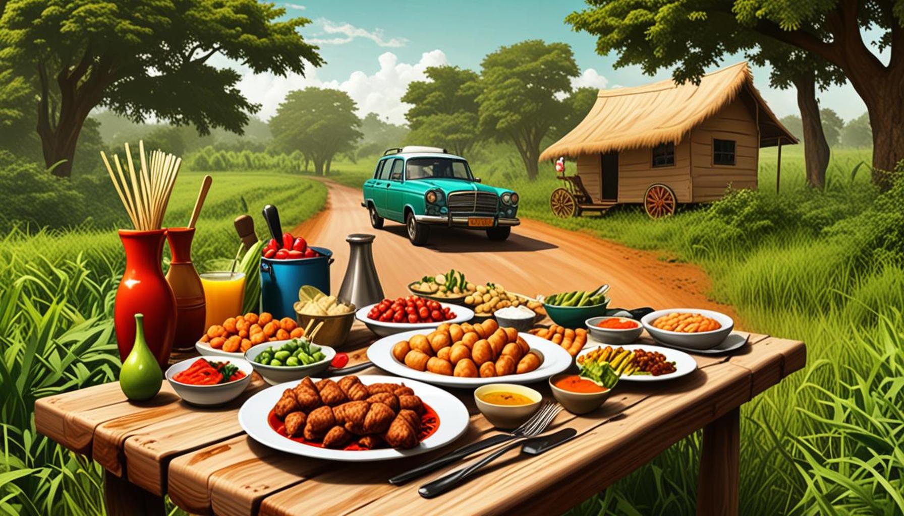 The Flavor of the Road: Culinary Routes along Nigeria’s Scenic Routes