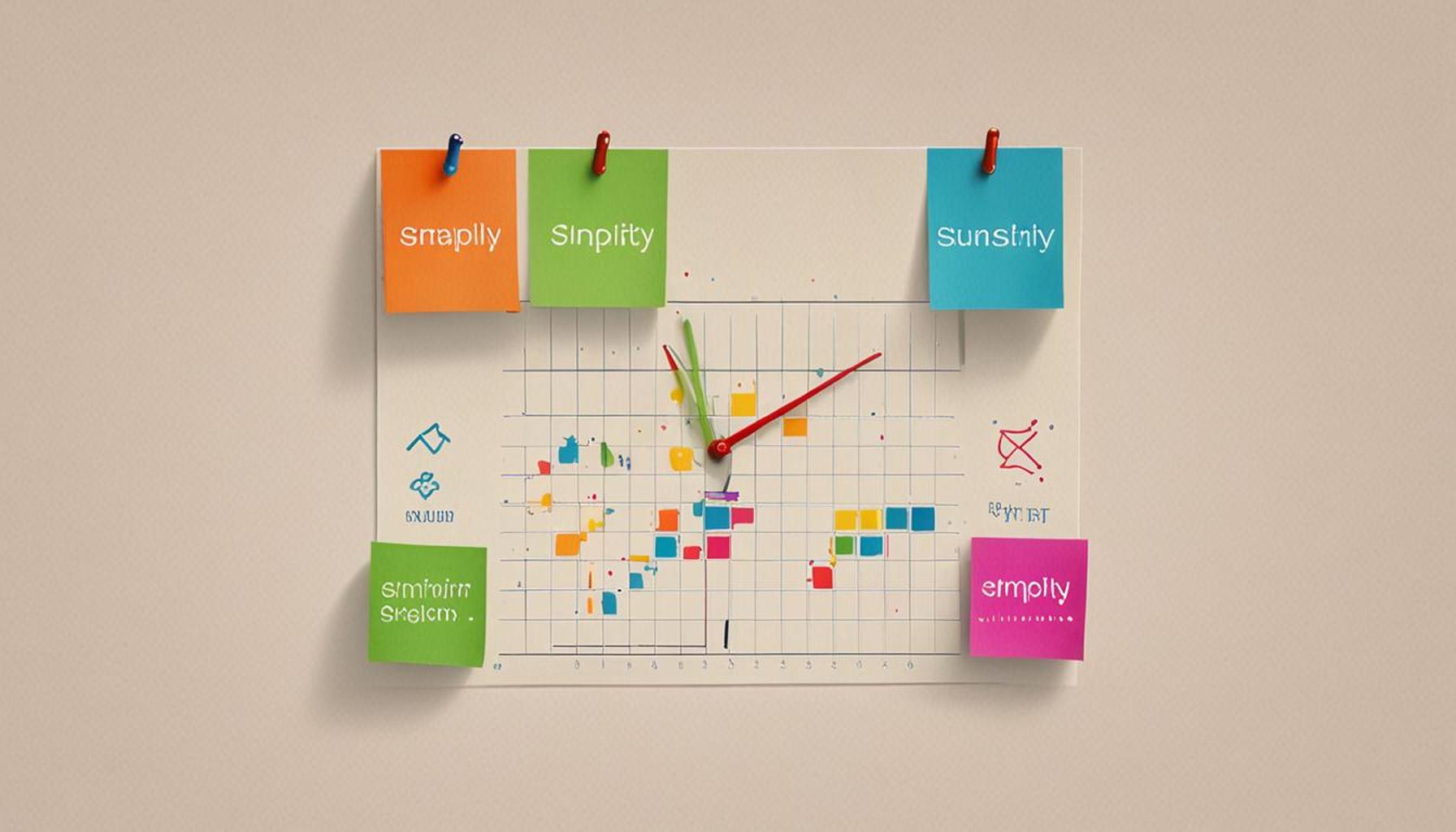 Simplicity in the Agenda: Minimalist Tips for Creating an Efficient and Sustainable Schedule